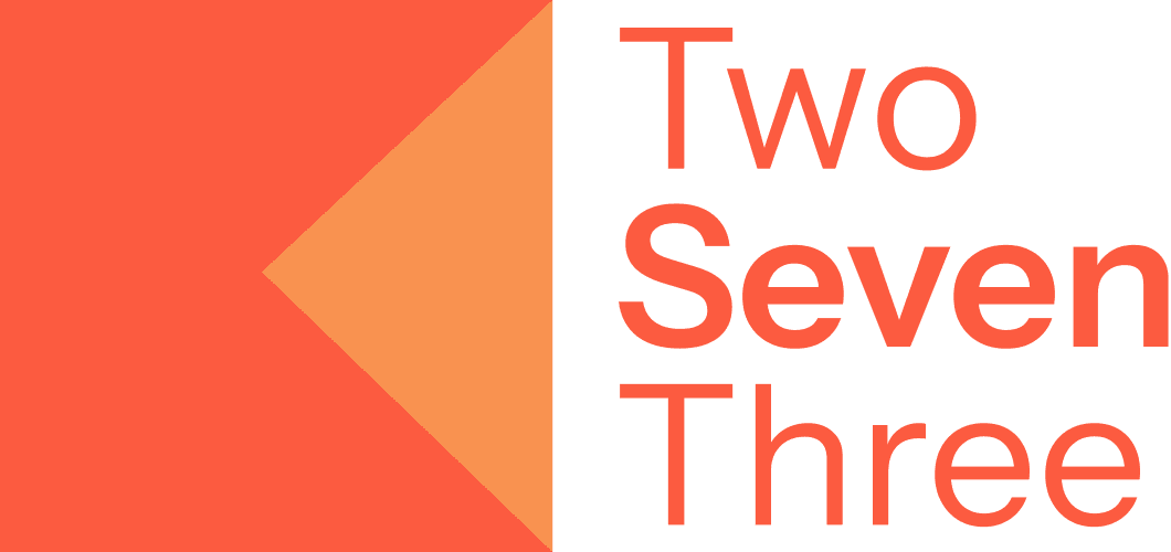 Two Seven Three logo